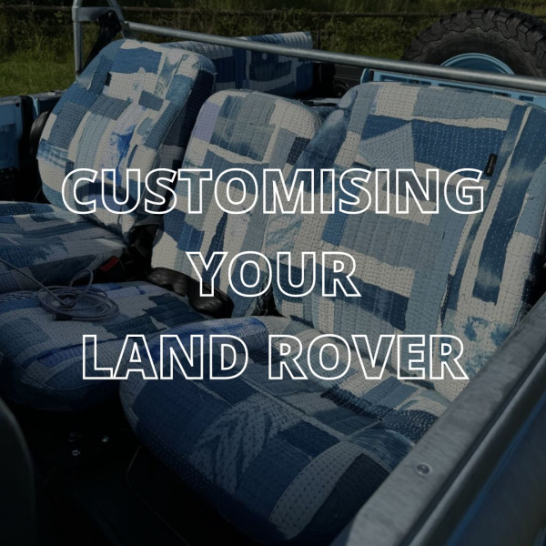 Customer Spotlight: Bamford Watch Department's Custom Land Rover Interior with Exmoor Trim